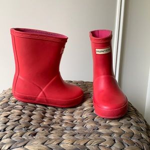 Toddler hunter rain boots